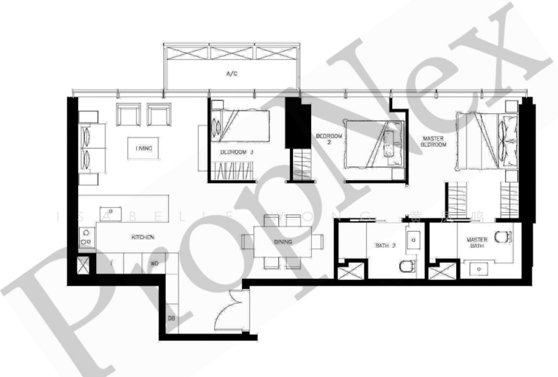 Wallich Residence, 3 Wallich Street, 3 Bedrooms, 1,098 sqft, Condominium For Rent, by Isabelle Wong 黄凤鸣, 500232982 - PropertyGuru.com.sg
