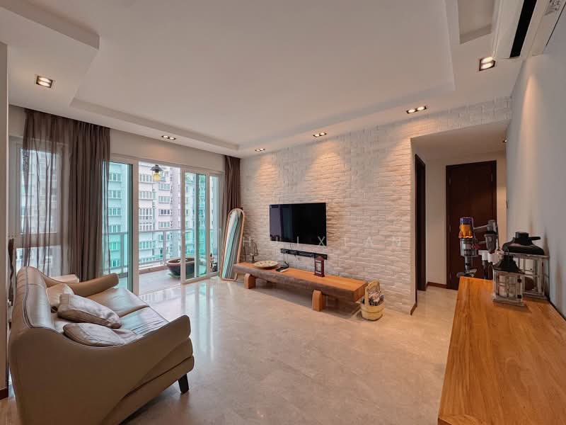 The Warren, 37 Choa Chu Kang Loop, 3 Bedrooms, 1,238 sqft, Apartment For Sale, by Shi Huixian, 500233000 - Living Room - PropertyGuru.com.sg