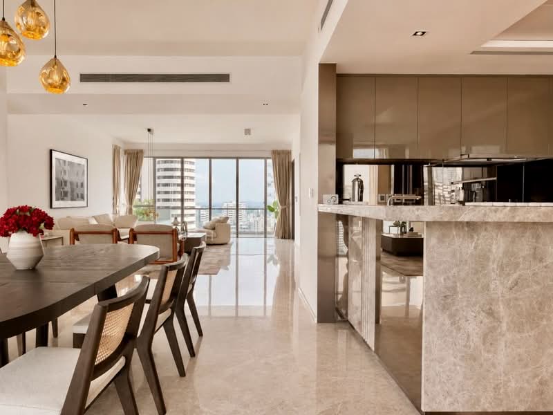 Draycott Eight, 4 Draycott Park, Tanglin / Holland / Bukit Timah, 4 Bedrooms, 2,906 sqft, Condominium For Sale, by Sheela K, 500233039 - Living Room - PropertyGuru.com.sg