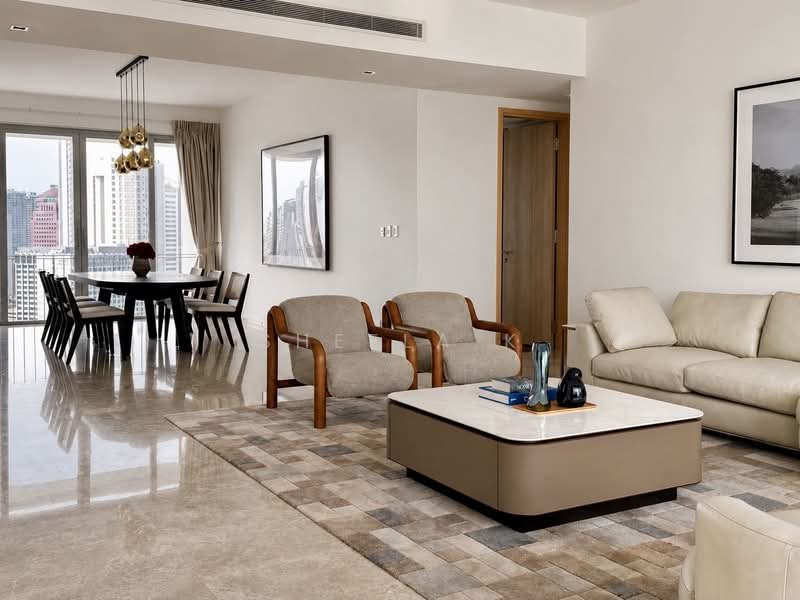 Draycott Eight, 4 Draycott Park, Tanglin / Holland / Bukit Timah, 4 Bedrooms, 2,906 sqft, Condominium For Sale, by Sheela K, 500233039 - Living Room - PropertyGuru.com.sg