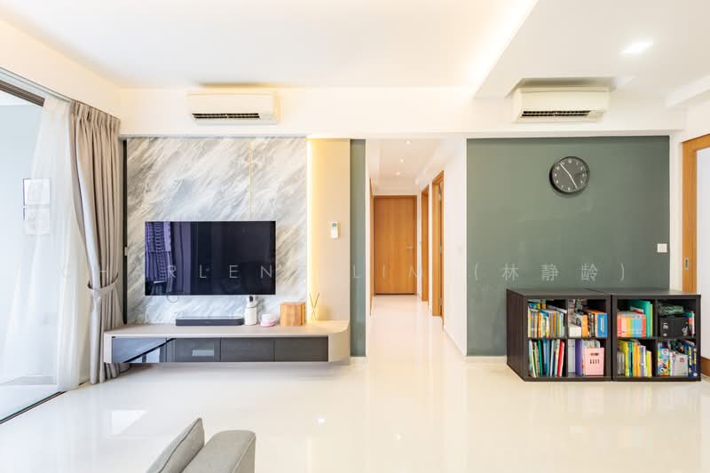 Rivercove Residences EC, 20 Anchorvale Ln, 3 Bedrooms, 1,163 sqft, Condominium For Sale, by Charlene Lim (林静龄), 500233059 - Living Room - PropertyGuru.com.sg
