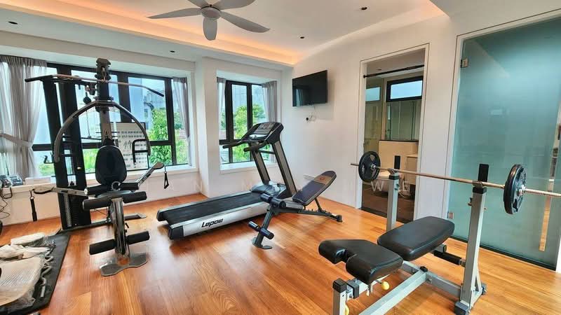 Newly Renovated GCB on Swettenham Road, Swettenham Road, Ridout Road, Peirce Villas, 6 Bedrooms, 12,000 sqft, Good Class Bungalow For Rent, by Chan May Hwee, 500233067 - Gym - PropertyGuru.com.sg
