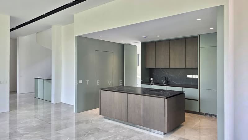 ✰ BN Designer GCBA Bungalow by Renowned Architect. TOP 2026, 5 Huge Bedrooms, 18m Pool. Cul_de_sac, OEI TIONG HAM PARK / LEEON PARK / JALAN SAMPURNA / JALAN HARUM / JALAN PELANGI, 5 Bedrooms, 19,800 sqft, Detached House For Sale, by Steve Tay, 500233091 - Kitchen - PropertyGuru.com.sg