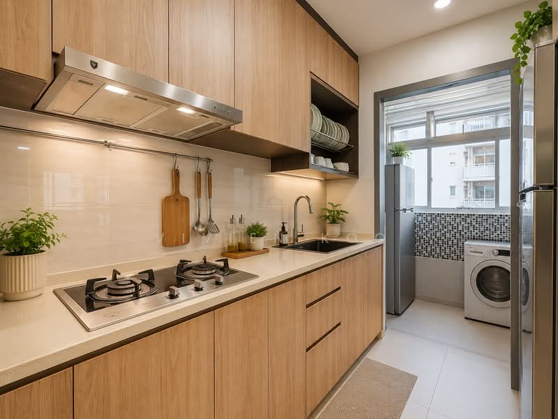 37 Margaret Drive, 37 Margaret Drive, 2 Bedrooms, 700 sqft, HDB Flat For Sale, by Vivien Koo, 500233099 - Kitchen - PropertyGuru.com.sg