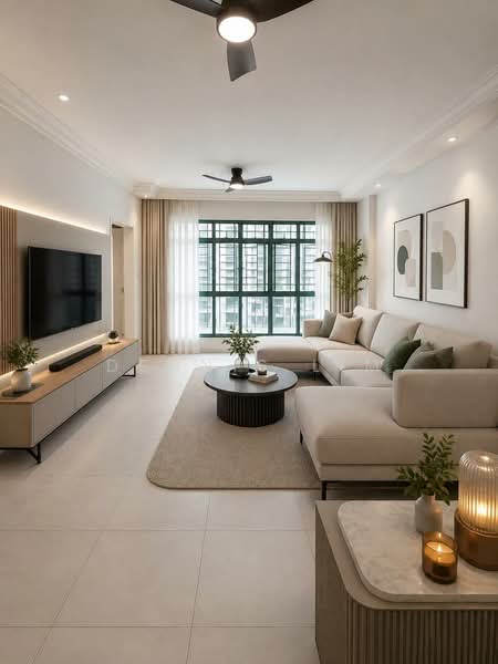 11 Farrer Park Road, 11 Farrer Park Road, 3 Bedrooms, 968 sqft, HDB Flat For Sale, by Dennis Lim, 500233115 - Living Room - PropertyGuru.com.sg