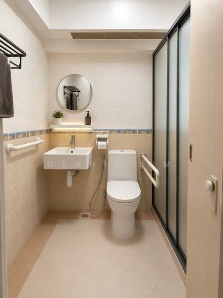 11 Farrer Park Road, 11 Farrer Park Road, 3 Bedrooms, 968 sqft, HDB Flat For Sale, by Dennis Lim, 500233115 - Bathroom - PropertyGuru.com.sg