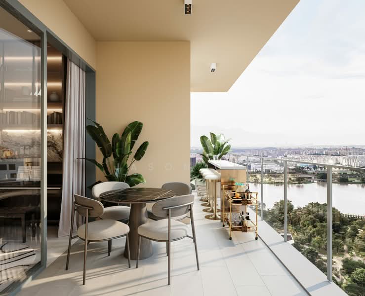 The LakeGarden Residences, 80 Yuan Ching Road, 4 Bedrooms, 2,153 sqft, Condominium For Sale, by Jason Oh, 500233148 - Balcony - PropertyGuru.com.sg