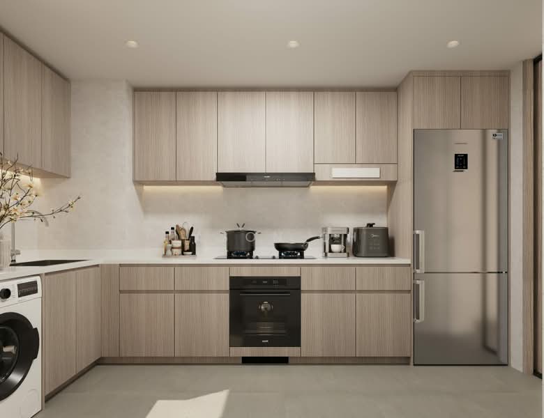 The LakeGarden Residences, 80 Yuan Ching Road, 3 Bedrooms, 2,002 sqft, Condominium For Sale, by Jason Oh, 500233159 - Kitchen - PropertyGuru.com.sg
