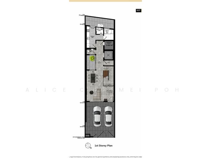 Brand New 3 Stories Intermediate Terrace with an Attic and Lift, jalan Sankam, Sembawang / Yishun, 5 Bedrooms, 4,834 sqft, Terraced House For Sale, by Alice Cho Mei Poh, 500233173 - PropertyGuru.com.sg