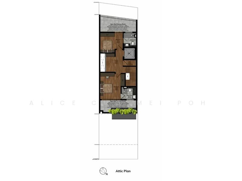 Brand New 3 Stories Intermediate Terrace with an Attic and Lift, jalan Sankam, Sembawang / Yishun, 5 Bedrooms, 4,834 sqft, Terraced House For Sale, by Alice Cho Mei Poh, 500233173 - PropertyGuru.com.sg