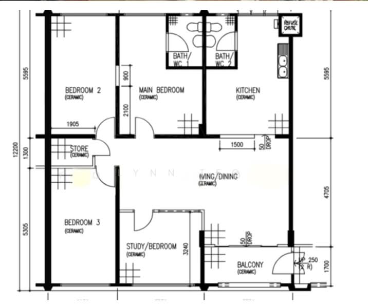 212 Choa Chu Kang Central, 212 Choa Chu Kang Central, 4 Bedrooms, 1,313 sqft, HDB Flat For Sale, by Lynn Teo, 500233183 - PropertyGuru.com.sg