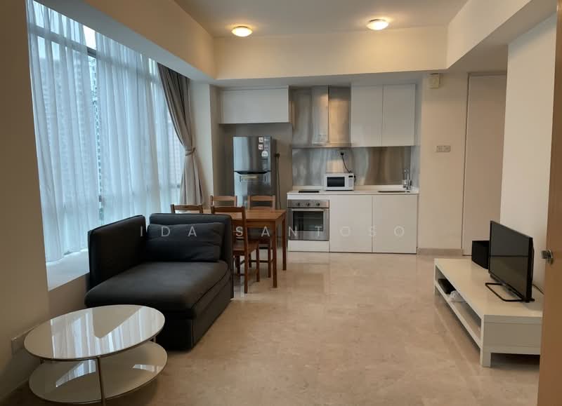 Park Infinia at Wee Nam, 2 Lincoln Road, 1 Bedroom, 560 sqft, Condominium For Rent, by Ida Santoso, 500233185 - Living Room - PropertyGuru.com.sg