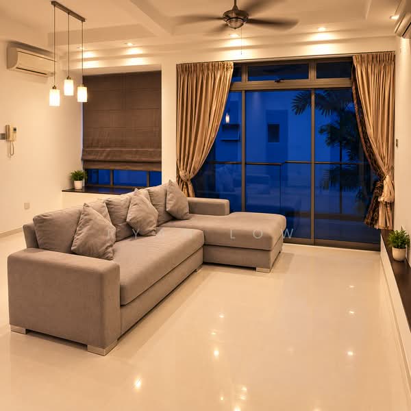 Sea Avenue Residences, 11 Sea Avenue, 2 Bedrooms, 904 sqft, Condominium For Rent, by Ryan Low, 500233187 - Living Room - PropertyGuru.com.sg