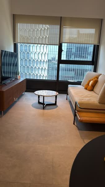 Midtown Modern, 18 Tan Quee Lan Street, 2 Bedrooms, 592 sqft, Condominium For Rent, by Marcus Ang, 500233188 - Living Room - PropertyGuru.com.sg