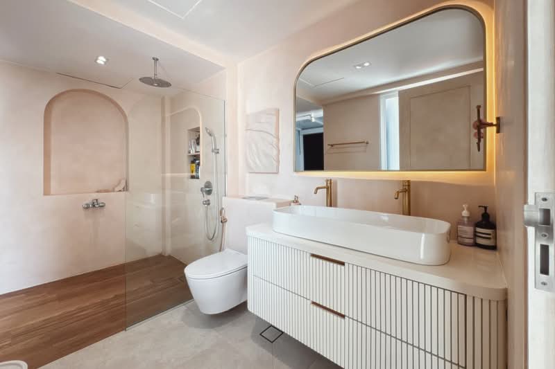 D19 New Semi-D Mint Condition with Lift & Pool, 6 Mins Walk to MRT, Newly Built 2023, Kingswear Avenue/ Cowdray Avenue/ Farleigh Avenue/ Serangoon Garden Estate, 6 Bedrooms, 4,800 sqft, Semi-Detached House For Sale, by Val Lin, 500233202 - Bathroom - PropertyGuru.com.sg