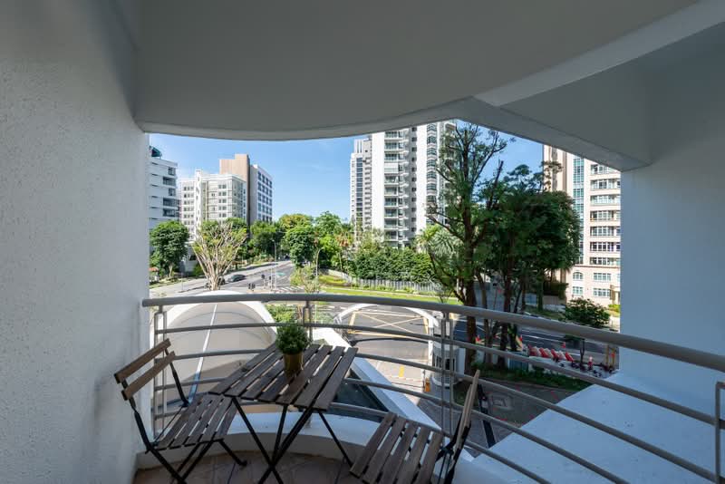 The Regalia, 2 River Valley Close, Room Rental, 180 sqft, Condominium For Rent, by Cove, 500233205 - Balcony - PropertyGuru.com.sg