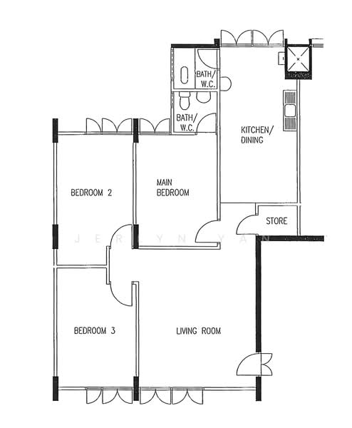 177 Ang Mo Kio Avenue 4, 177 Ang Mo Kio Avenue 4, 3 Bedrooms, 980 sqft, HDB Flat For Sale, by Jerlyn Yan, 500233220 - PropertyGuru.com.sg