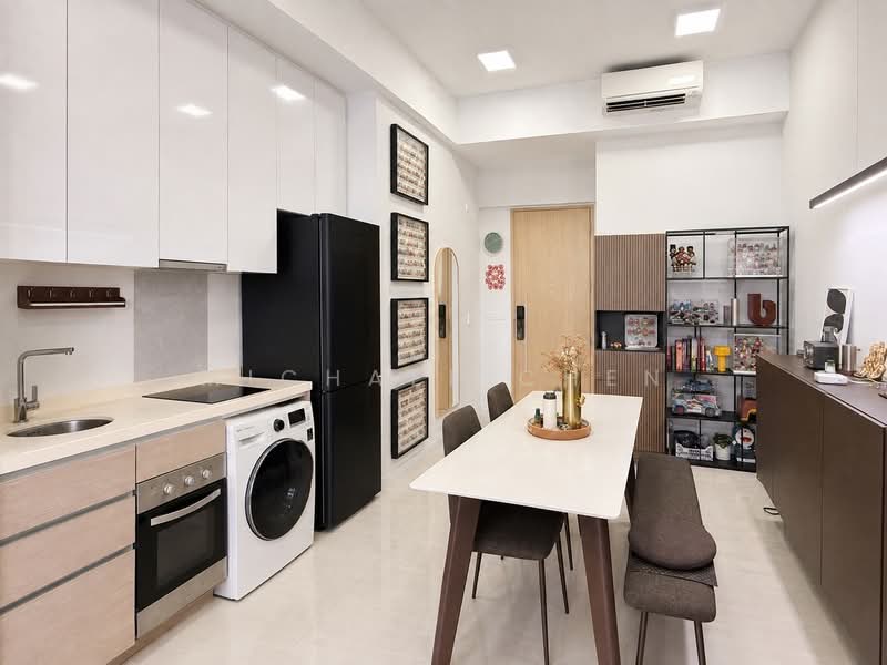 Boathouse Residences, 23 Upper Serangoon View, 1 Bedroom, 624 sqft, Condominium For Sale, by Michael Chen, 500233237 - Kitchen - PropertyGuru.com.sg