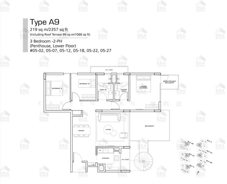 Bliss@Kovan, 6B Simon Lane, 3 Bedrooms, 2,357 sqft, Apartment For Sale, by Kareen Tan 陳約廷, 500233255 - PropertyGuru.com.sg