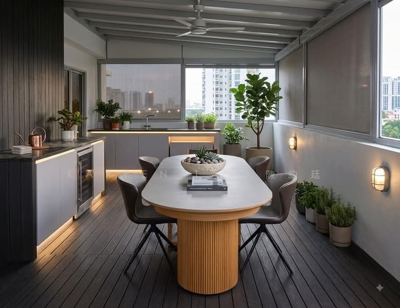 Bliss@Kovan, 6B Simon Lane, 3 Bedrooms, 2,357 sqft, Apartment For Sale, by Kareen Tan 陳約廷, 500233255 - Balcony - PropertyGuru.com.sg