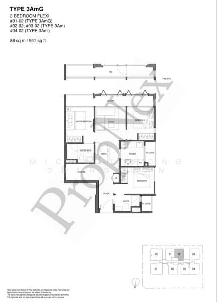 Olloi, 50 Lorong 101 Changi Road, 3 Bedrooms, 947 sqft, Condominium For Sale, by Michael Hong GuangYuan, 500233270 - PropertyGuru.com.sg