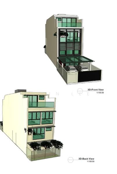 JIA LANDED Brand New 2.5-STOREY INTER-TERRACE + MEZZANINE | LIFT AT UPP THOMSON, , 5 Bedrooms, 1,955 sqft, Terraced House For Sale, by Alvin Lee, 500233277 - Exterior - PropertyGuru.com.sg