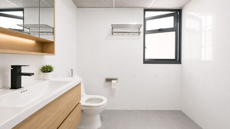 464B Clementi Avenue 1, 464B Clementi Avenue 1, 3 Bedrooms, 1,216 sqft, HDB Flat For Sale, by Daniel Wu Guohao, 500233303 - Bathroom - PropertyGuru.com.sg