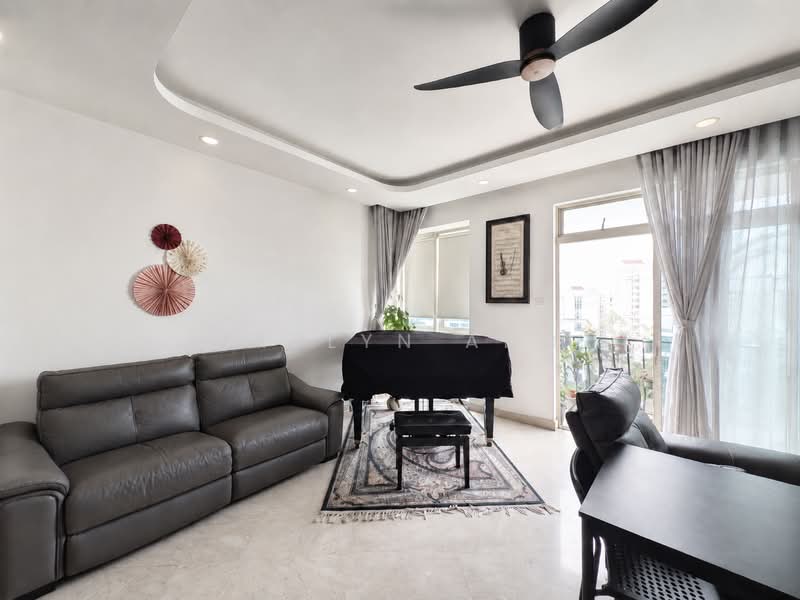 Parc Palais, 57 Hume Avenue, 4 Bedrooms, 1,582 sqft, Condominium For Sale, by Jaslyn Ang, 500233356 - Living Room - PropertyGuru.com.sg