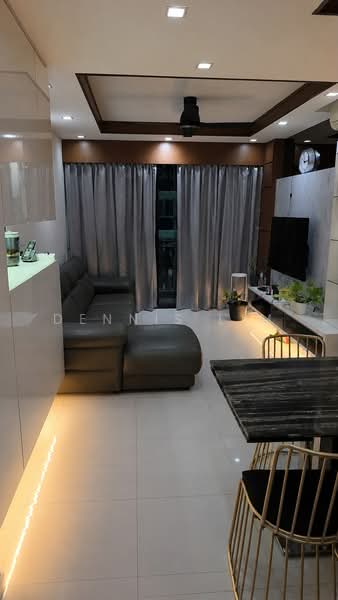 Esparina Residences, 125 Compassvale Bow, 3 Bedrooms, 1,001 sqft, Condominium For Sale, by Dennis Lim, 500233363 - Living Room - PropertyGuru.com.sg