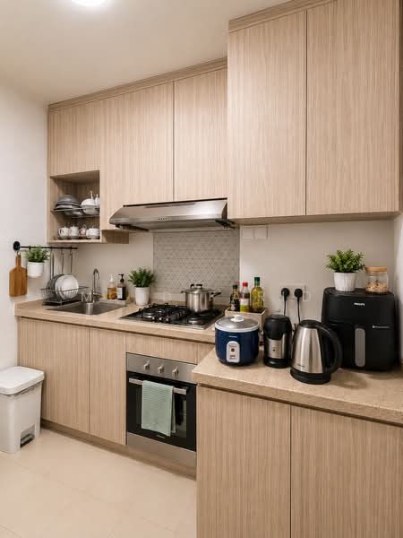 104D Canberra Street, 104D Canberra Street, 3 Bedrooms, 1,001 sqft, HDB Flat For Rent, by MOHD FARID, 500233411 - Kitchen - PropertyGuru.com.sg