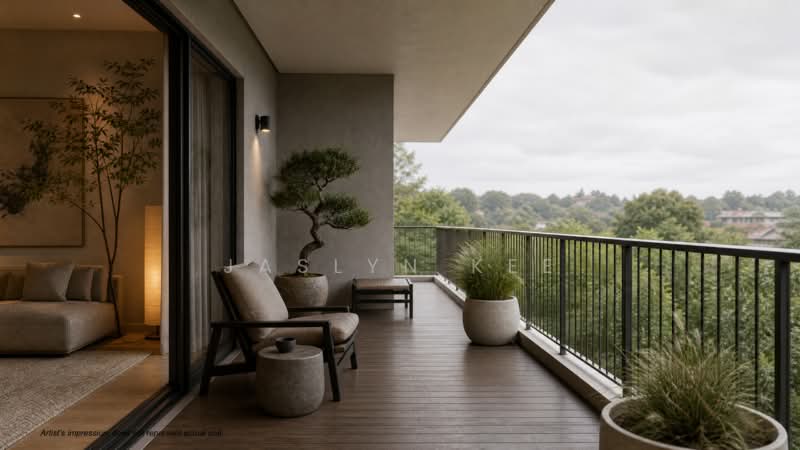 The Continuum, 1-8 Thiam Siew Avenue, 4 Bedrooms, 1,690 sqft, Condominium For Sale, by Jaslyn Kee, 500233417 - Balcony - PropertyGuru.com.sg