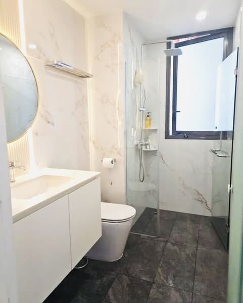 Bellewoods, 100 Woodlands Avenue 5, 3 Bedrooms, 1,249 sqft, Condominium For Sale, by Ryan Tan Zheng Jie, 500233469 - Bathroom - PropertyGuru.com.sg