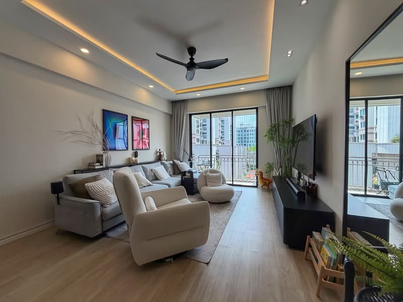 Hume Park I, 3 Hume Avenue, 3 Bedrooms, 1,270 sqft, Condominium For Sale, by Ronald Lam, 500233477 - Living Room - PropertyGuru.com.sg