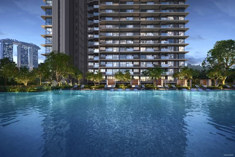 Brand New, City Central, Next to MRT, Unblocked views of Garden by the Bay & Marina Bay Sands, Marina Gardens Lane, 2 Bedrooms, 657 sqft, Condominium For Sale, by Jashelle Chua, 500233495 - Exterior - PropertyGuru.com.sg