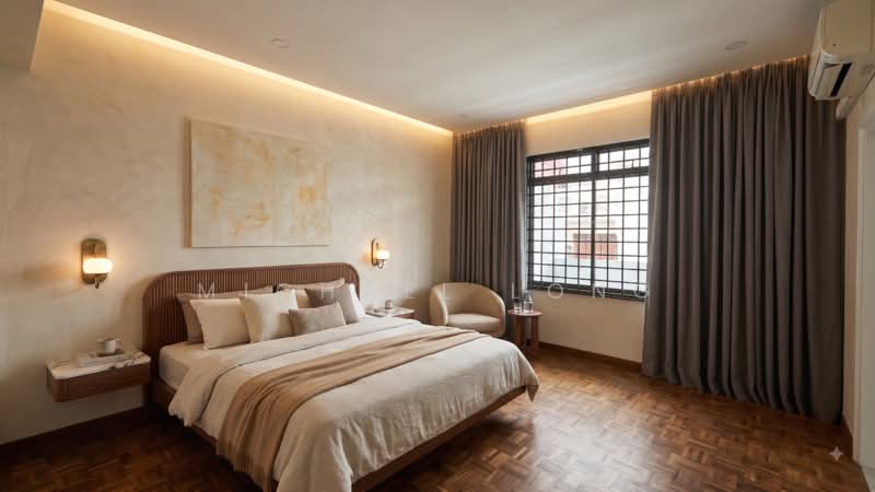 Lentor Place, Lentor Place, 4 Bedrooms, 2,800 sqft, Terraced House For Rent, by Michael Long, 500233497 - Bedroom - PropertyGuru.com.sg