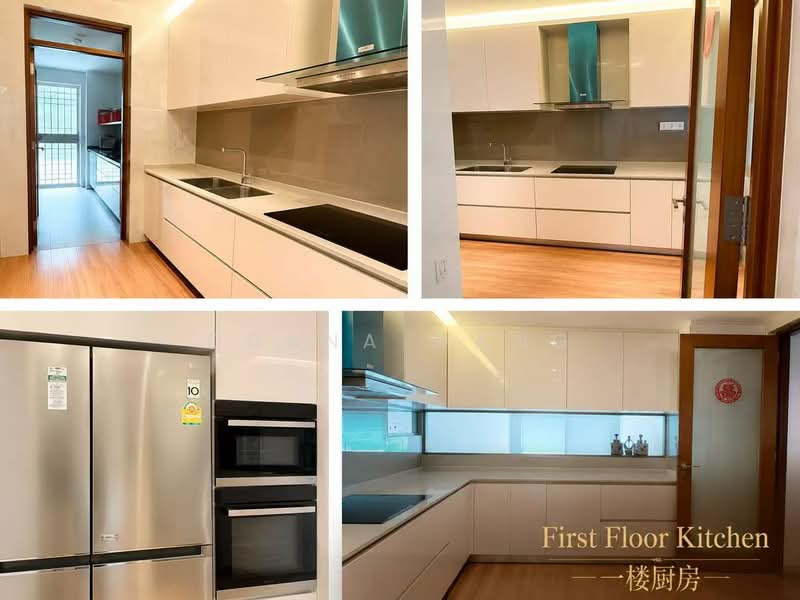 Gallop Green, 13 Woollerton Park, 4 Bedrooms, 4,402 sqft, Condominium For Rent, by Donna Wang, 500233501 - Kitchen - PropertyGuru.com.sg