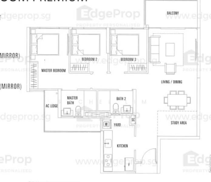 Lucerne Grand, Lakeside Drive, Boon Lay / Jurong / Tuas, 3 Bedrooms, 883 sqft, Condominium For Sale, by Rachel Lim, 500233505 - PropertyGuru.com.sg
