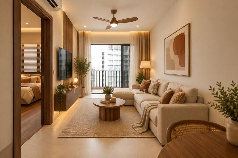 Lentor Modern, Lentor Central, Mandai / Upper Thomson, 1 Bedroom, 527 sqft, Condominium For Sale, by William Tan, 500233509 - Living Room - PropertyGuru.com.sg