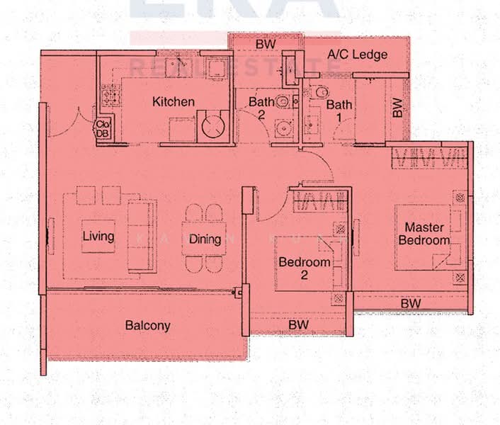 The Gale, 74 Flora Road, 2 Bedrooms, 969 sqft, Condominium For Sale, by Kavin Kuah, 500233517 - PropertyGuru.com.sg