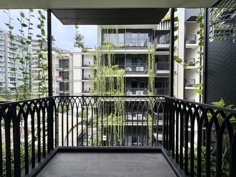 Jervois Mansion, 4 Jervois Close, 1 Bedroom, 495 sqft, Condominium For Rent, by BQ Tey, 500233521 - Balcony - PropertyGuru.com.sg