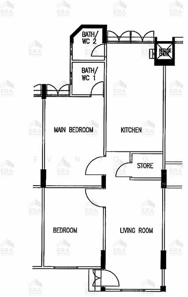304 Jurong East Street 32, 304 Jurong East Street 32, 2 Bedrooms, 721 sqft, HDB Flat For Rent, by Evan Fong, 500233554 - PropertyGuru.com.sg