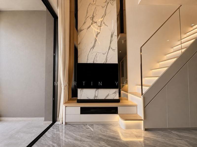 FREEHOLD SEA VIEW 3 Bed 3 Bath 1109sqft Private Lift D2 6m Ceiling $200k Reno Greenery View, Chinatown / Tanjong Pagar, 3 Bedrooms, 1,109 sqft, Condominium For Sale, by Martin Yeo, 500233577 - Living Room - PropertyGuru.com.sg