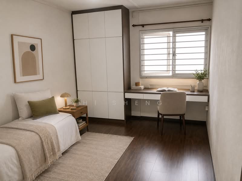 524 Hougang Avenue 6, 524 Hougang Avenue 6, 3 Bedrooms, 1,130 sqft, HDB Flat For Sale, by Zhi Sheng, 500233622 - Bedroom - PropertyGuru.com.sg