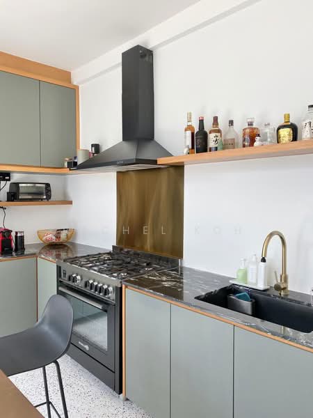 A beautiful one-bedder in Tiong Bahru, Tiong Poh Rd, 1 Bedroom, 1,250 sqft, Walk-up Apartment For Rent, by Rachel Koh, 500233644 - Kitchen - PropertyGuru.com.sg