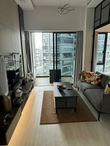 Forte Suites, 88 Mergui Road, 2 Bedrooms, 614 sqft, Condominium For Sale, by Hemlata Pathela, 500233648 - Living Room - PropertyGuru.com.sg