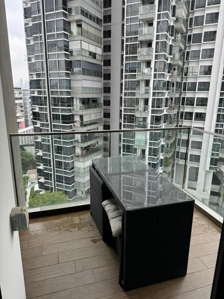 Forte Suites, 88 Mergui Road, Farrer Park / Serangoon Rd, 2 Bedrooms, 614 sqft, Condominium For Sale, by Hemlata Pathela, 500233648 - Balcony - PropertyGuru.com.sg