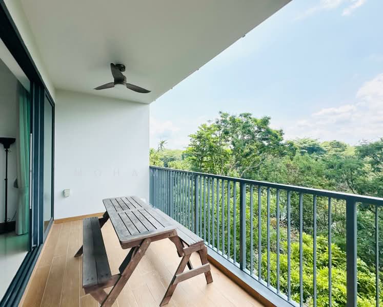 Kingsford Waterbay, 74 Upper Serangoon View, 3 Bedrooms, 1,033 sqft, Condominium For Rent, by Mohamed Ameen, 500233668 - Balcony - PropertyGuru.com.sg