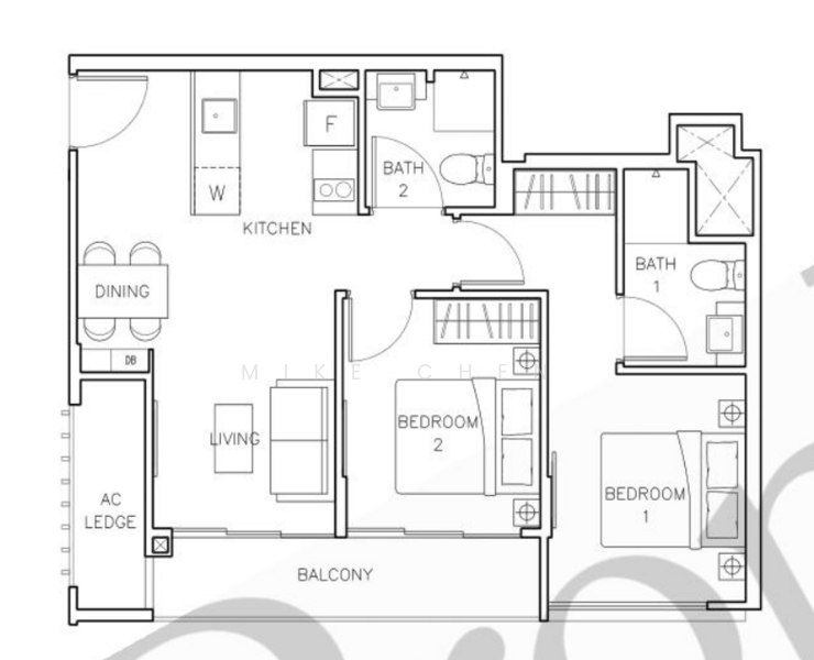 Rezi 24, 39 Lorong 24 Geylang, 2 Bedrooms, 657 sqft, Apartment For Sale, by Mike Chen, 500233676 - PropertyGuru.com.sg