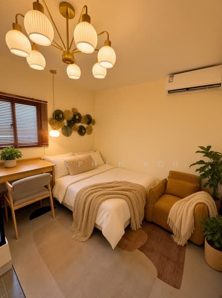 The Koon Nest Studio, , Studio, 153 sqft, Terraced House For Rent, by Stephen Koh, 500233682 - Bedroom - PropertyGuru.com.sg