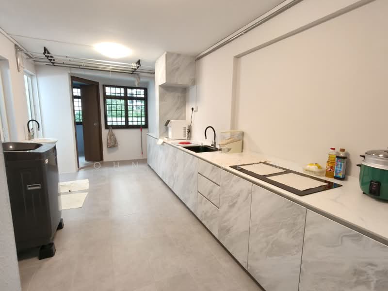 12 Marsiling Lane, 12 Marsiling Lane, Room Rental, 100 sqft, HDB Flat For Rent, by Johnson Leong, 500233690 - Kitchen - PropertyGuru.com.sg